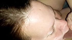 She Swallows His Cock!