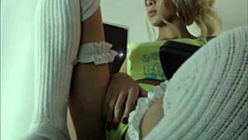 Teen Shemale Performs On Cam In Crossdressing Outfit