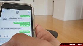 My stepsister keeps sending me those naughty pictures, making me so horny