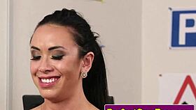 Hey, wanna see this spex milf get facialized?