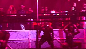 Latina Cheerleader at MC Dinho Show