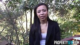 Is the hot black agent fucking the homebuyer?