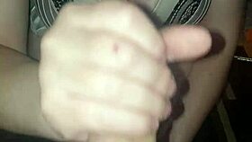 I-I can't believe I'm slipping on this condom for my wank session