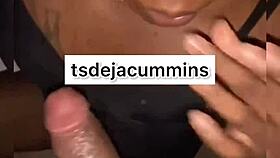 Teanna Trump Sucks Cock Deepthroat Cumshot