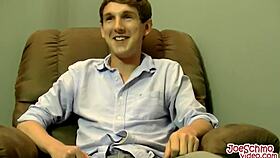 i showed woody my thick dick and he sucked it eagerly