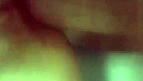 Intense homemade anal creampie quickie