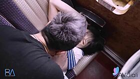 Hot Taiwanese teen with big tits bangs a stranger on a crowded bus. Her wild encounter shocks everyone around!