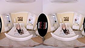 VR Raper Handjob and Cumming on Big Tits