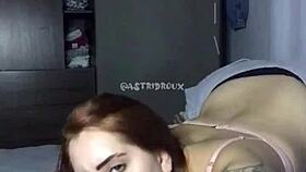 Astrid Roux Ruiva Gostosa Gets Her Buceta Gozada With Testosterona Blog