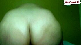 brunette brazilian amateur rides big cock in cowgirl