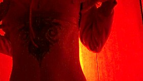 sunako kirishiki gets bent over in the kitchen for blowjob and fucking in stockings and lingerie