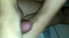 Foot Job Makes Her Pussy Cum Hard