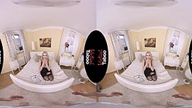 VR Raper Handjob and Cumming on Big Tits