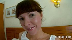 Teen Pussy Fingered, Licked, Then Fucked Doggy!