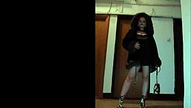 Fur and Luxury High Heels Domination Fetish