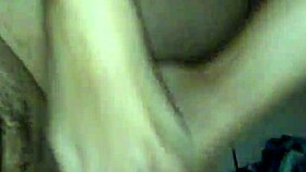 Foot Job Makes Her Pussy Cum Hard