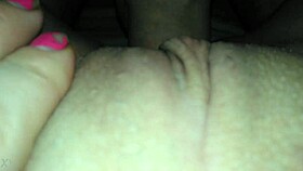 College girl intensely sucks her own milk while masturbating hard