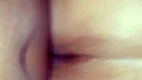 Big ashy booty gets creampied hard