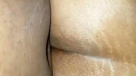 Big ashy booty gets creampied hard