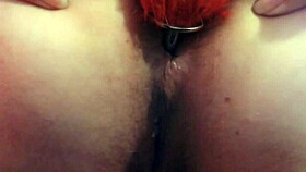 Naughty anal close-up view of tight asshole 😈