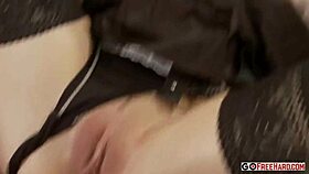 blonde bombshell sindy lucky enjoys a fun time in stockings