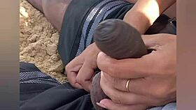 Hung up playgirl is punished in the garage