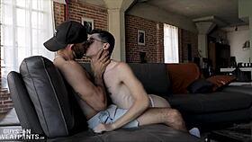 austin breeds leo in rough gay gangbang