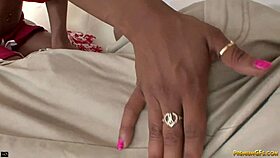 Sweet black cheerbabe Nevaeh Givens rubbing cock and fucking pussy 😍