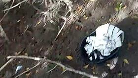 Hung up playgirl is punished in the garage