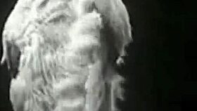 Vintage Showgirls Perform Striptease