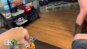 Hot Milf Stepmom Shows Stepdaughter Sucking And Riding Neighbor's Cock