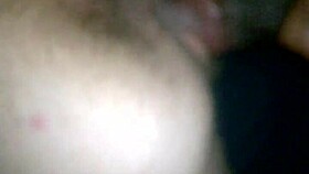 A couple explores interracial doggystyle bent over in the bedroom.