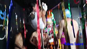 Brazilian carnival tradition in salon with fernanda chocolate