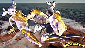 Demons fucking big ass in part three