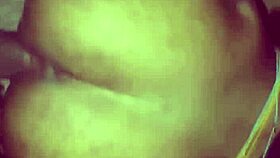 i filmed a homemade scene with my bitch, poundin her pussy and ass, creampie finish, her natural tits jigglin while smokin