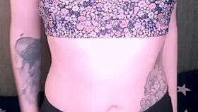 Teen Girl Masturbates Pussy In Doggy Style