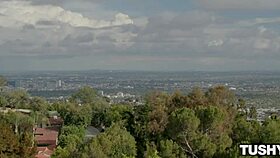 The thirsty brunette feels intense pleasure as she gapes her ass wide open in this passionate tushyraw scene