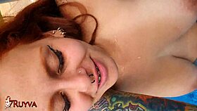 Young teen's first porn film