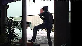 Wow, Roxina in hot rubber fucking that cock so wildly!