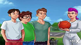 hey, sexy tattoo for my girlfriend in summertimesaga 100 😏