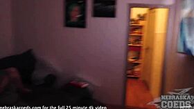 Horny lesbian casting interview leads to intense first-time undressing and explicit pussy eating during USA vacation nights