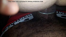 why does this hot black guy keep fucking my shemale ass so deep and hard