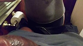 what if they catch me sucking this big black cock?