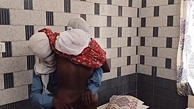 Man fucks his Bengali wife hard in the room with intense hardcore action.