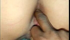 My stepbrother spreads my big latina ass before fucking it hard with gaping and fingering 😈