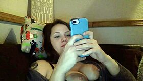 I can't believe this young milf is so chubby and fat, she makes me so horny with her curves!