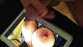 hey, tributing cum on cock for mcmex13 😏