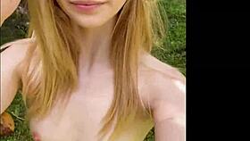 Is fucking your stepsister outdoors in doggystyle too tempting to resist