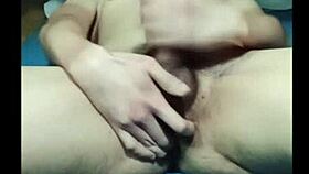 Wow! Asian Twink Strokes Hard on His Bed in Solo Action