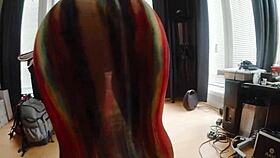 Snyxxx Dances Dirty With Ebony Striptease